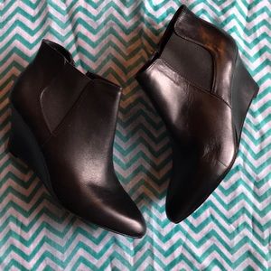 Nine West Wedge Booties